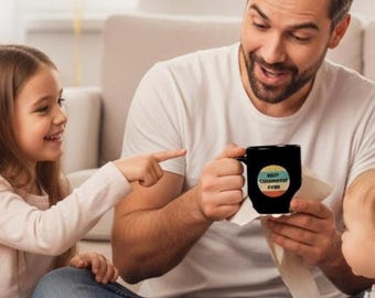 Taza de café Carpenter Ever Black, regalo inspirador