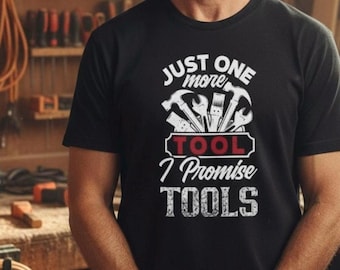 Funny Tool Lovers T-Shirt: Gift for Handyman, DIY Enthusiast