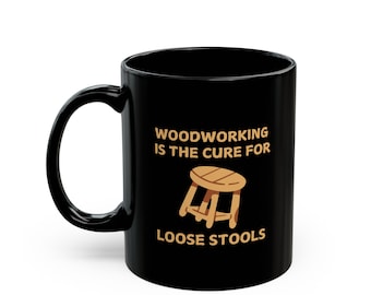 Lustige Holz Tasse: Schreiner Kaffeetasse, Geschenk für Heimwerker