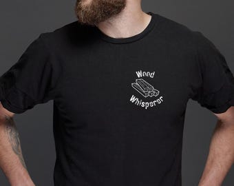 Wood Whisperer Funny Woodworking Shirt, Carpenter Tee