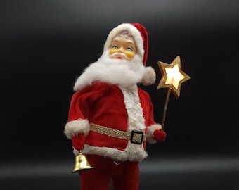 Vintage Battery Operated Santa Claus Mid Century Christmas Decor