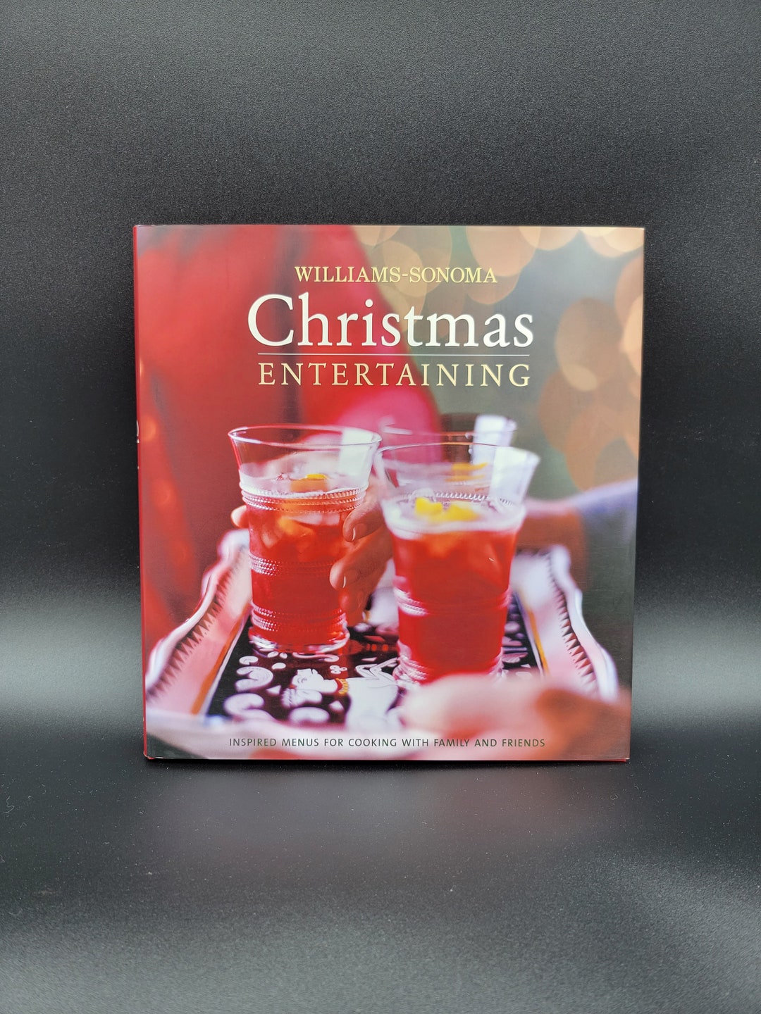 Williams Sonoma Christmas Entertaining Cookbook Etsy