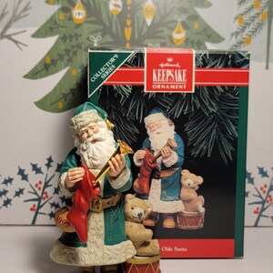 1992 Merry Olde Santa Christmas Vintage Hallmark Keepsake Tree Ornament