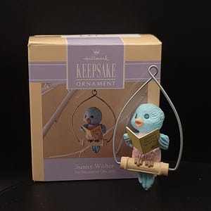 1992 Sunny Wisher Easter Vintage Hallmark Keepsake Tree Ornament
