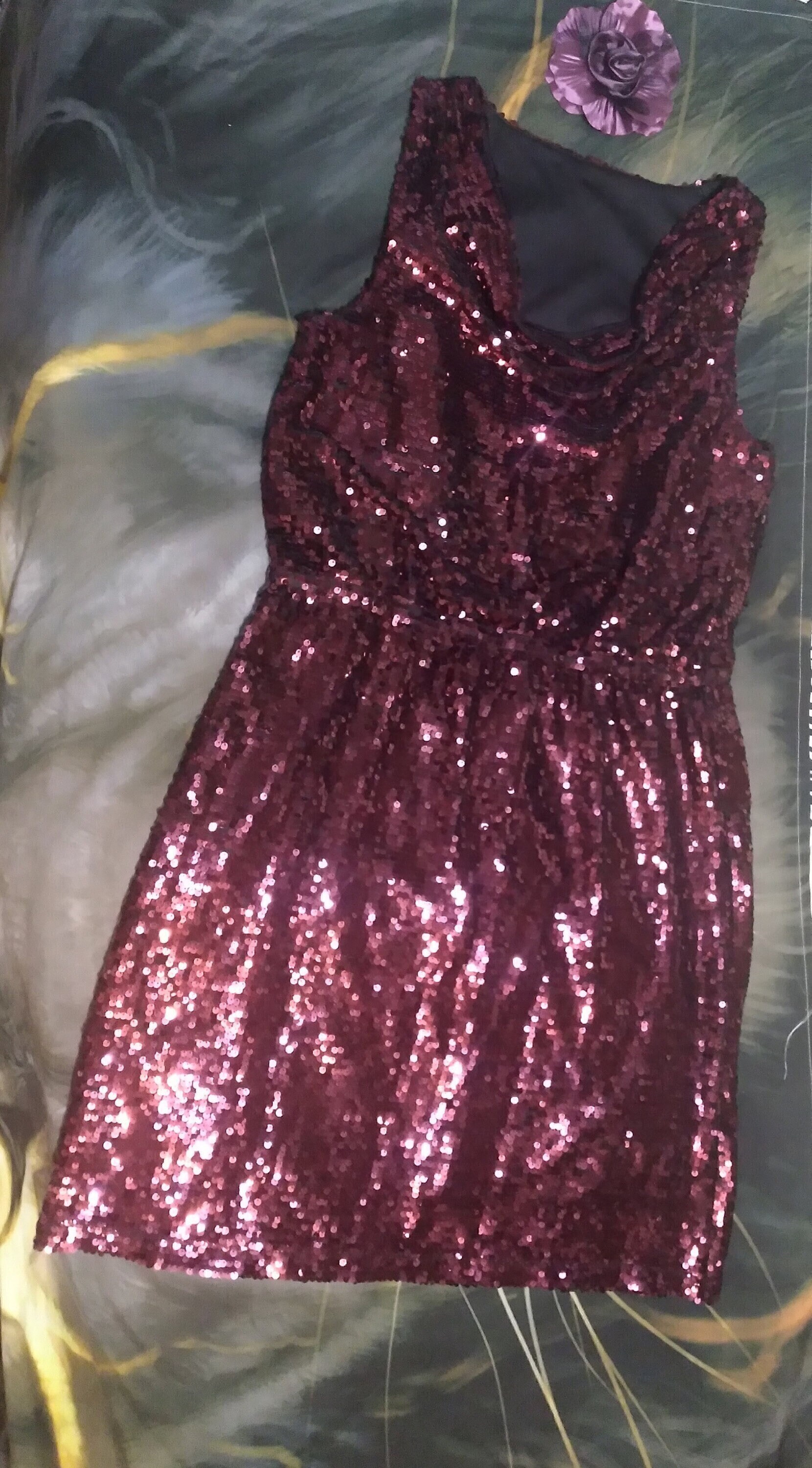 cranberry sequin dress Holiday Joy Sequin Maxi Dress Burgundy