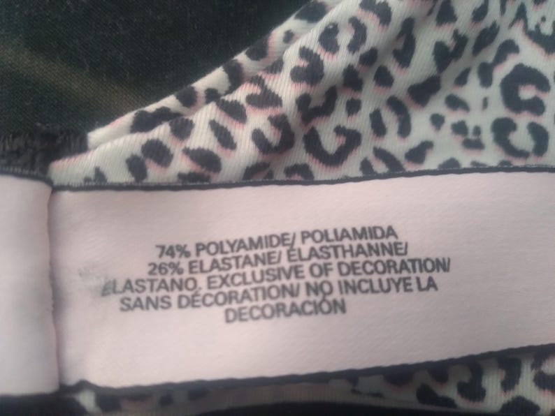 36B Victoria's Secret Body By Victoria Lined Demi Pink Cheetah Leopard VS Bra image 4