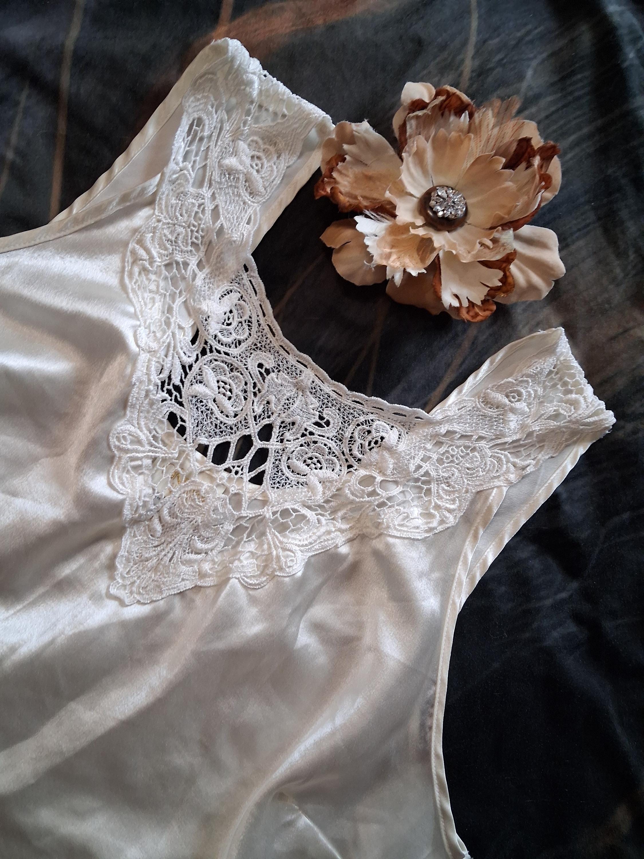 Ivory Satin Camisole - Etsy