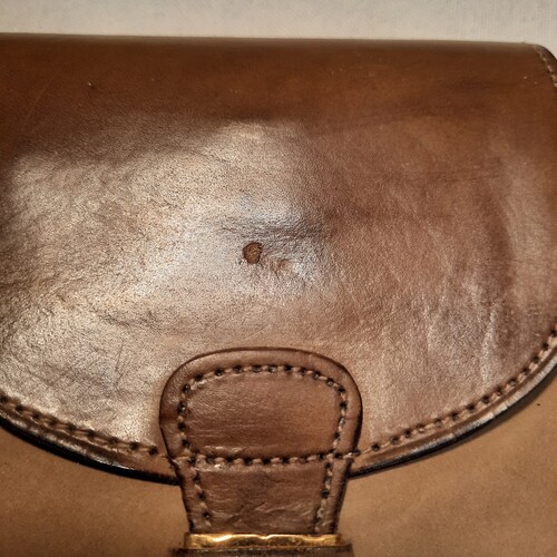 Vintage Rare Suede and Leather English Golf Wallet, The 