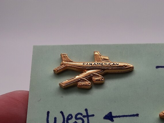 Vintage Pan American Airways "Jet" Lapel Pins, Se… - image 4
