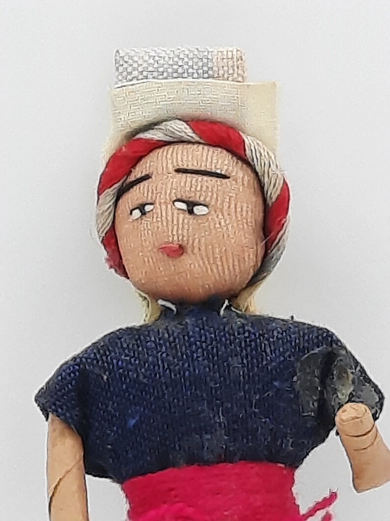 Vintage Guatemalan Cloth Handmade Folk Art Dolls, Circa 1970's - Etsy