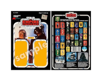 Star Wars Custom 3.5&quot; Action Figure Card Back