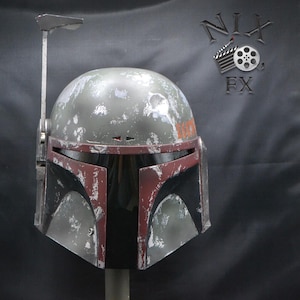 Casco de fibra de vidrio Star Wars Boba Fett Return of the Jedi (VERSIÓN ANTIGUA) 1:1 (ROTJ)