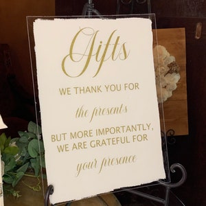 Custom Acrylic Wedding Sign, Acrylic Signs, Wedding Sign, Wedding Decor, Wedding Station Signs