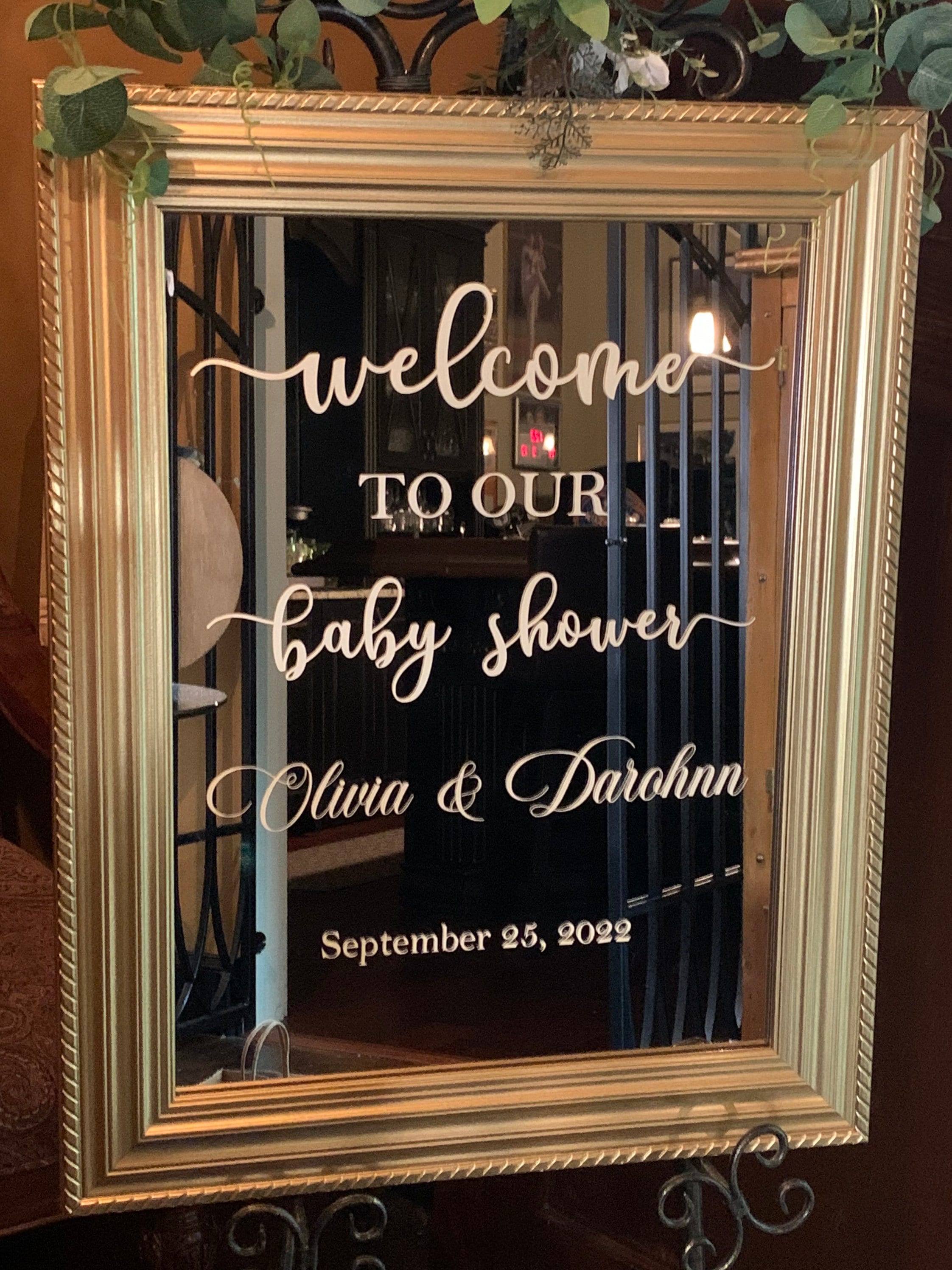 to Our Baby Shower Sign, to Our Special Event Sign