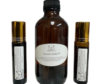 Body Oil, Lavender & Rosemary