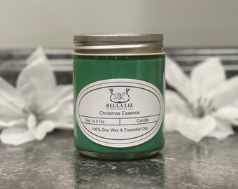 Christmas Essence Candle 14.5oz "Candle weight includes jar"