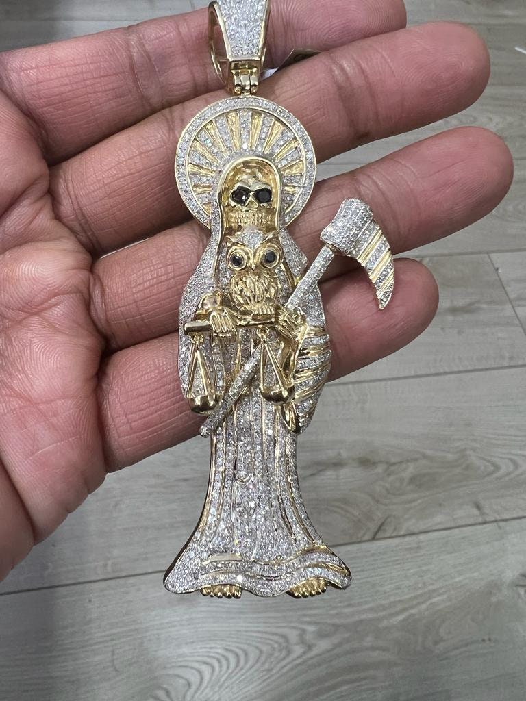 Santa Muerte Gold Etsy Singapore