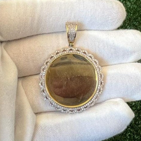 Picture Frame Pendant Etsy