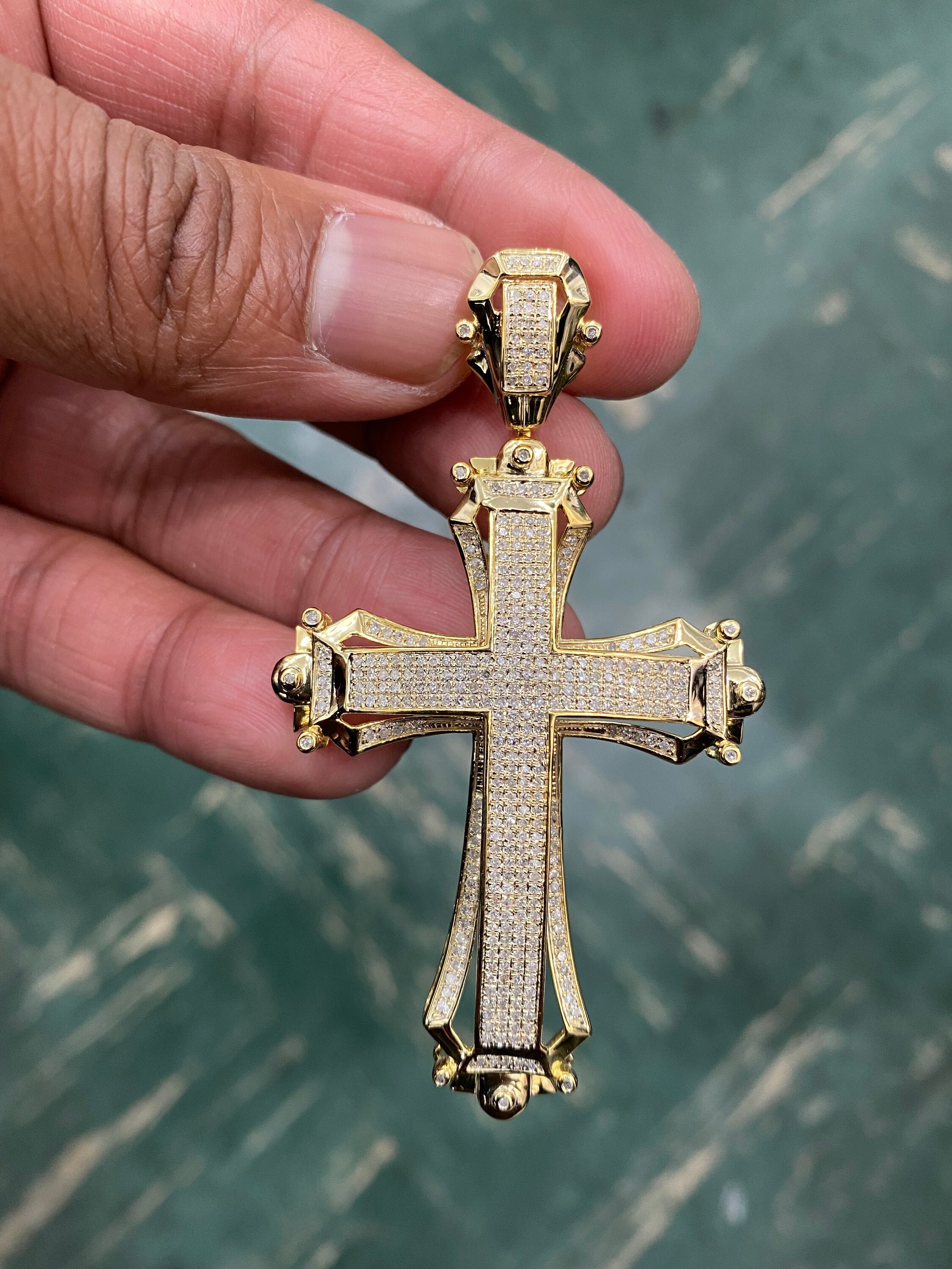 DIAMOND CROSS 1.20CT Pendant Cross 