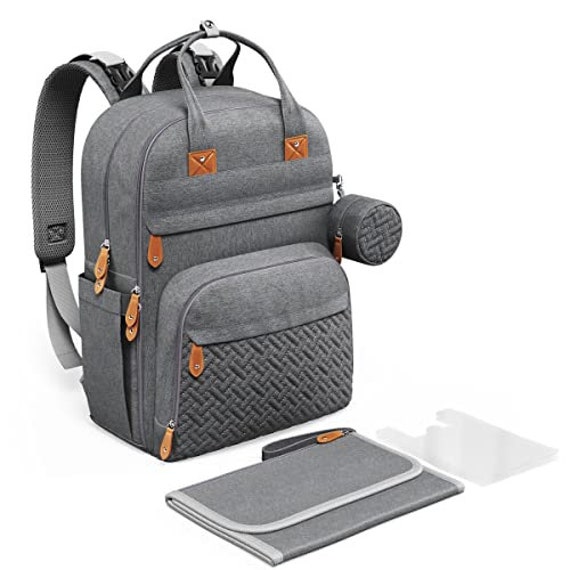 Diaper Bag Backpack Portable Changing Pad Disposable Bags Etsy