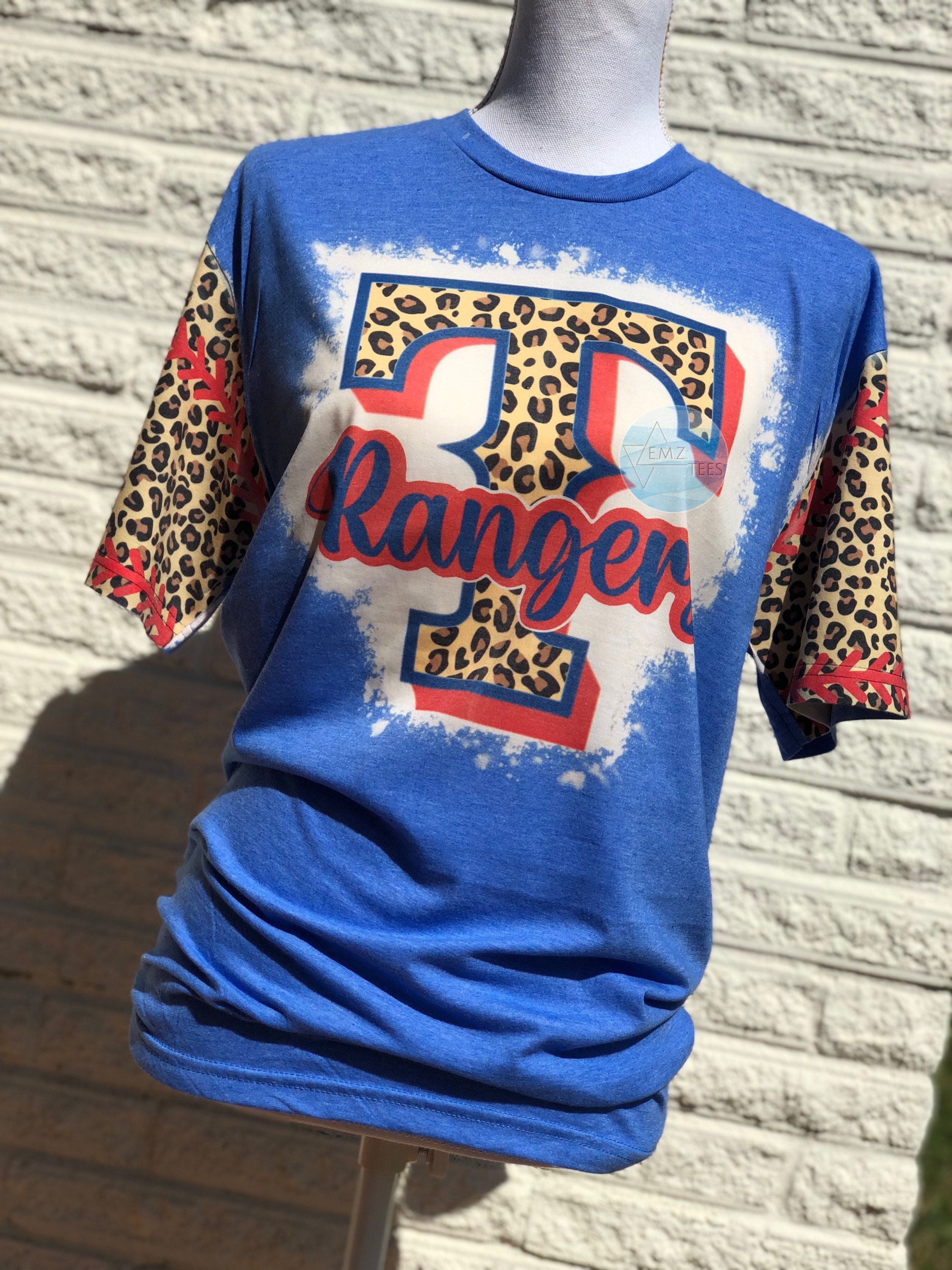 MLB Texas Rangers EST 1835 Vintage Style Shirt - Ink In Action