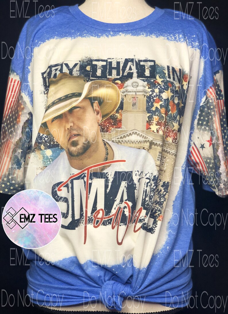 Try That in A Small Town Country Music American Pride Etsy Canada
