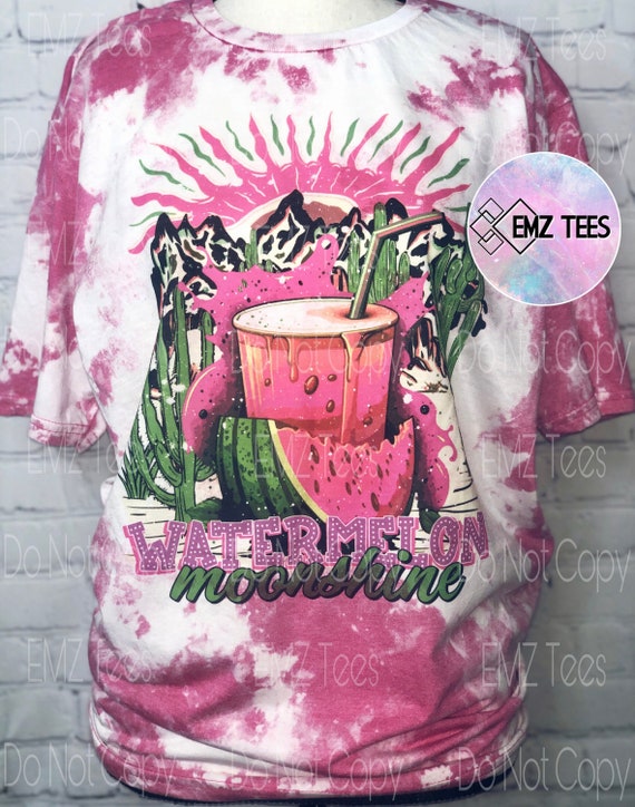 Beautiful Crazy Leopard Bleached T-Shirt - Women's Western Country Music Graphic Tee - View #7
