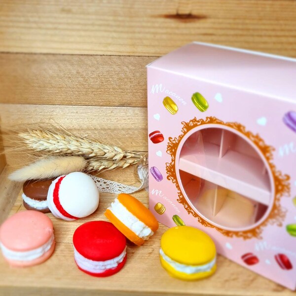 Coffret fondants macarons