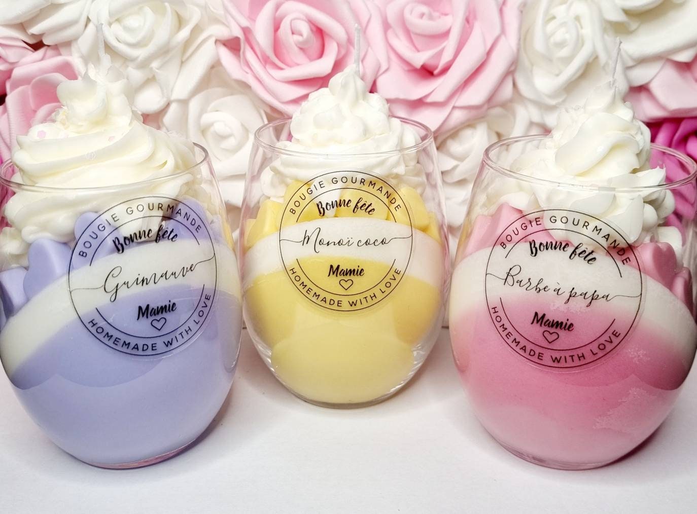 Bougie Gourmande Cœurs