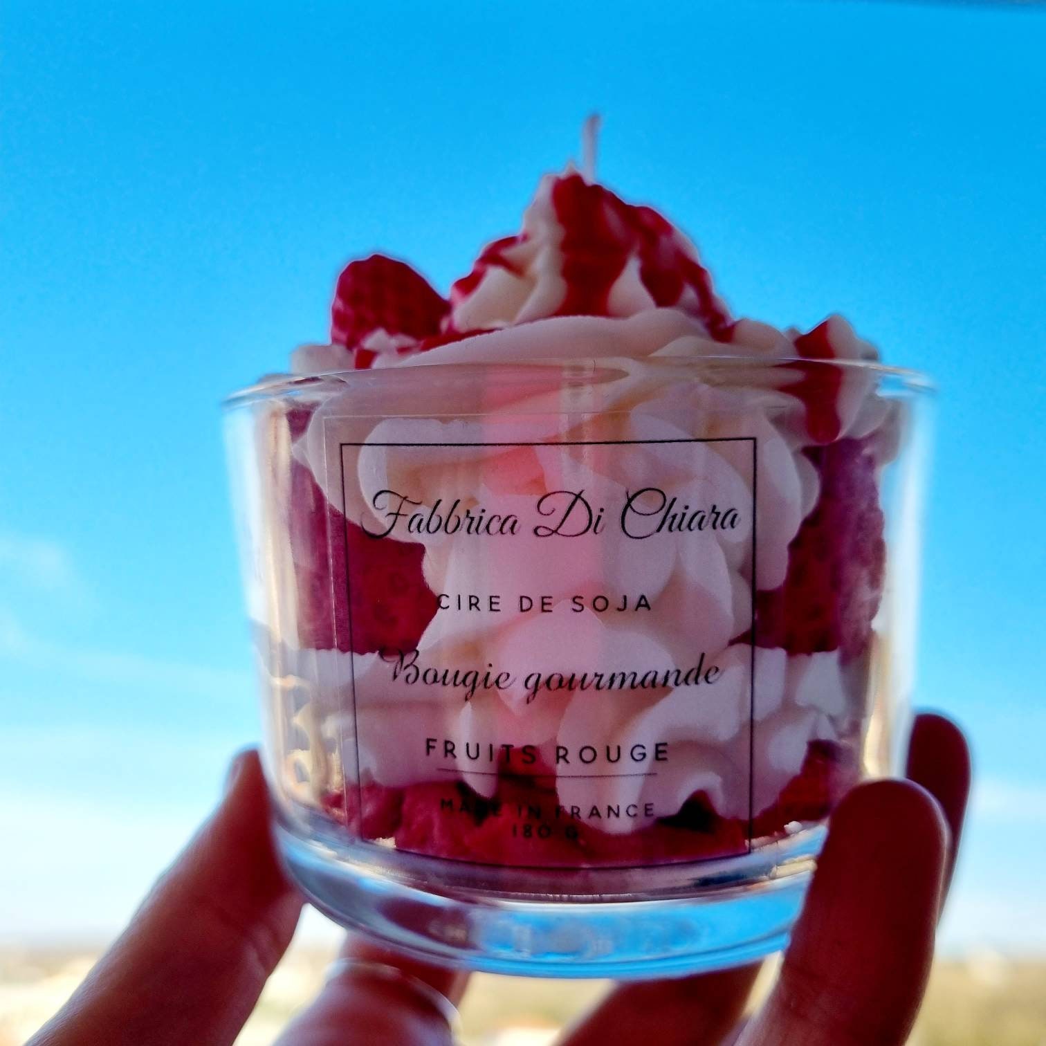 Bougie Fraise Gourmande