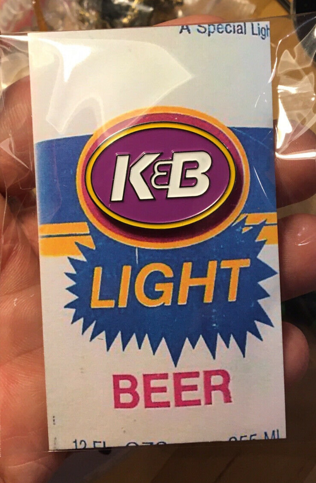 K&B Enamel Pin New Orleans Drug Store Pharmacy Baton Rouge NOLA BR