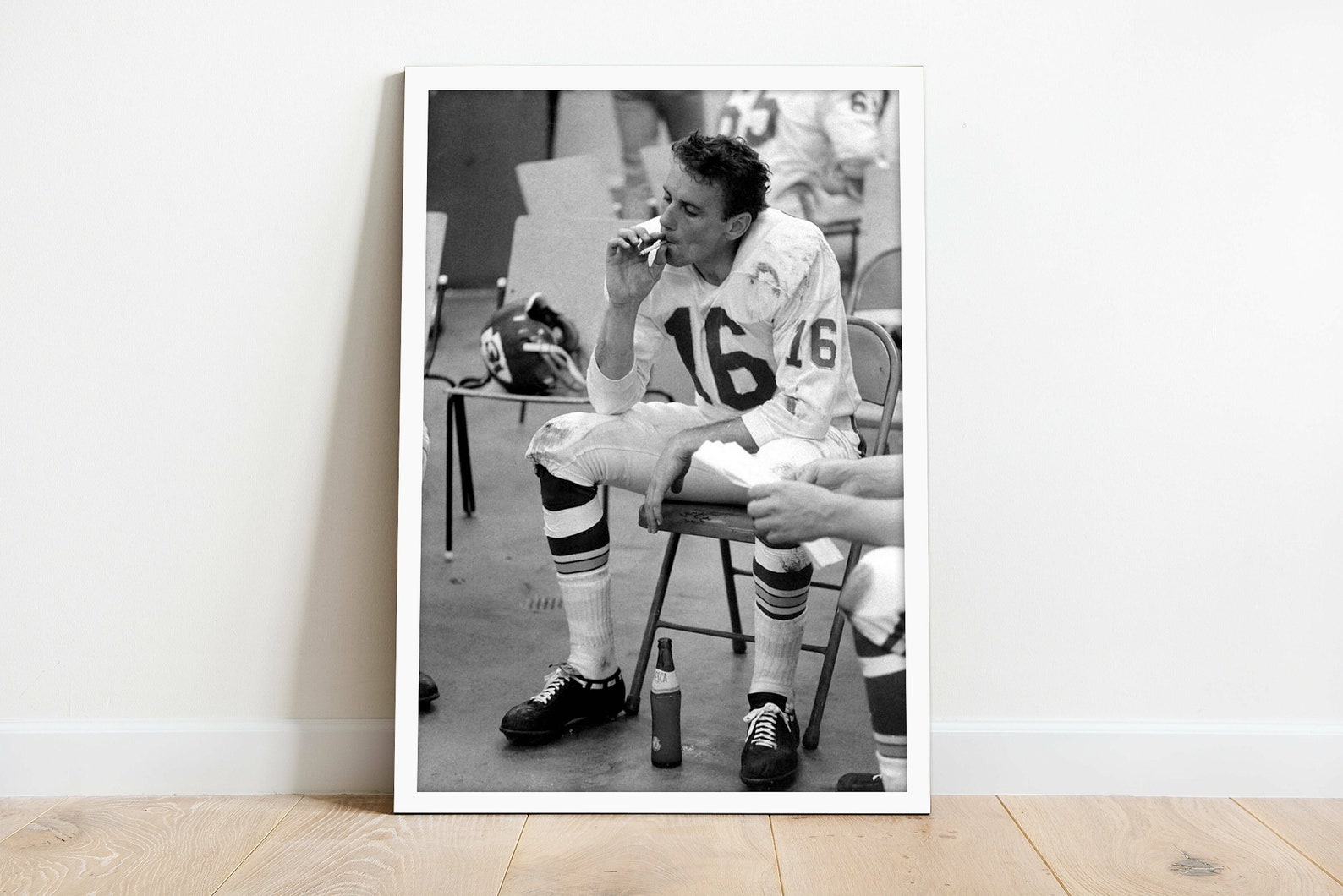 Len Dawson Print Len Dawson’s Iconic Smoking Photo | Etsy