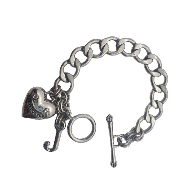 Juicy Couture Silver Charm Bracelet K