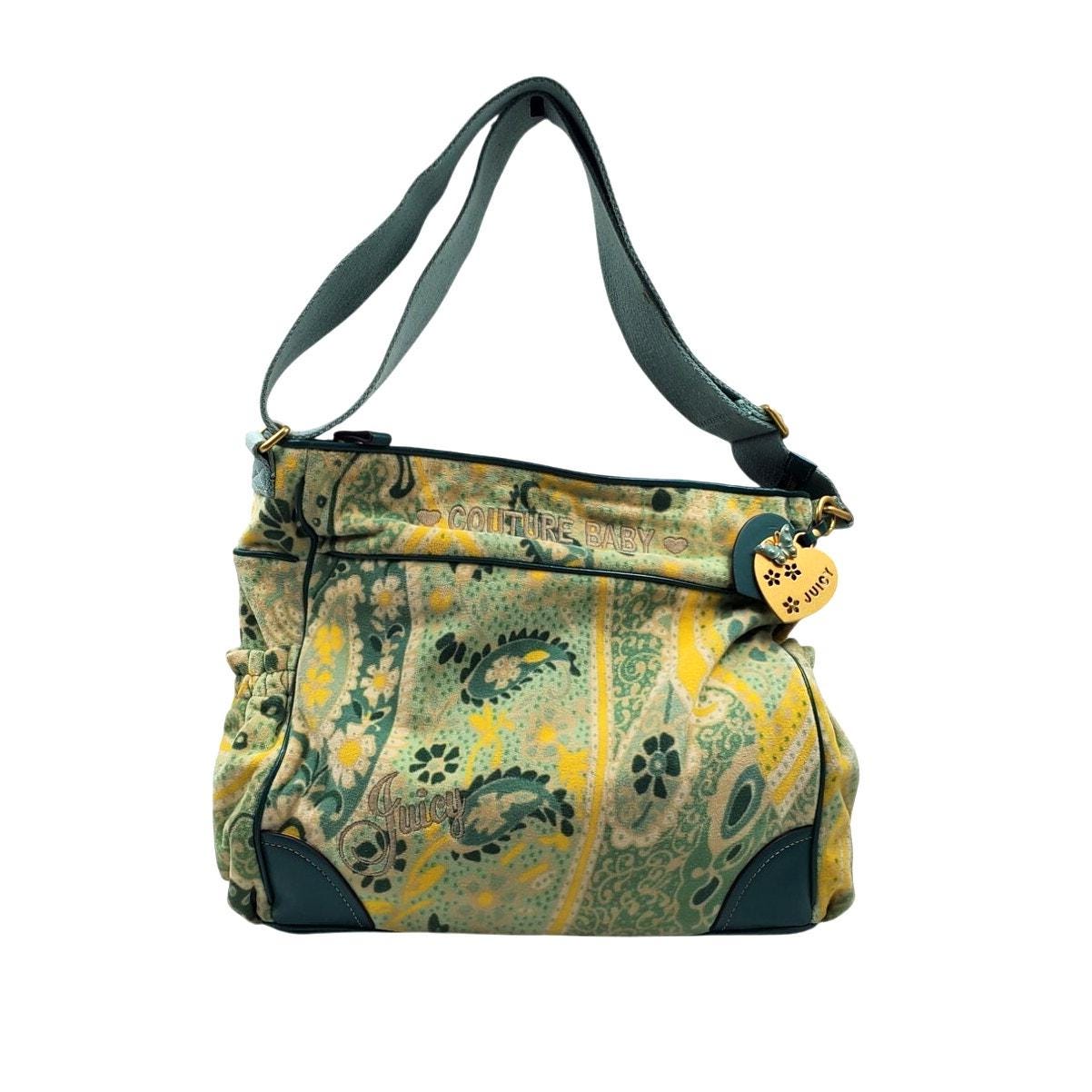 Juicy Couture Green Bag Y2k - Etsy