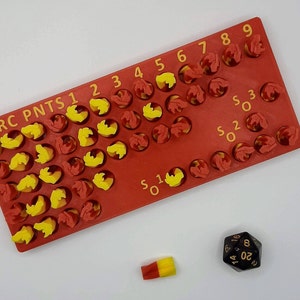 Sorcerer Spell Tracker | Colorful Sorcerer Point Counter | Easy Simple Ability D&D 5e | Dungeons and Dragons | 5th Edition