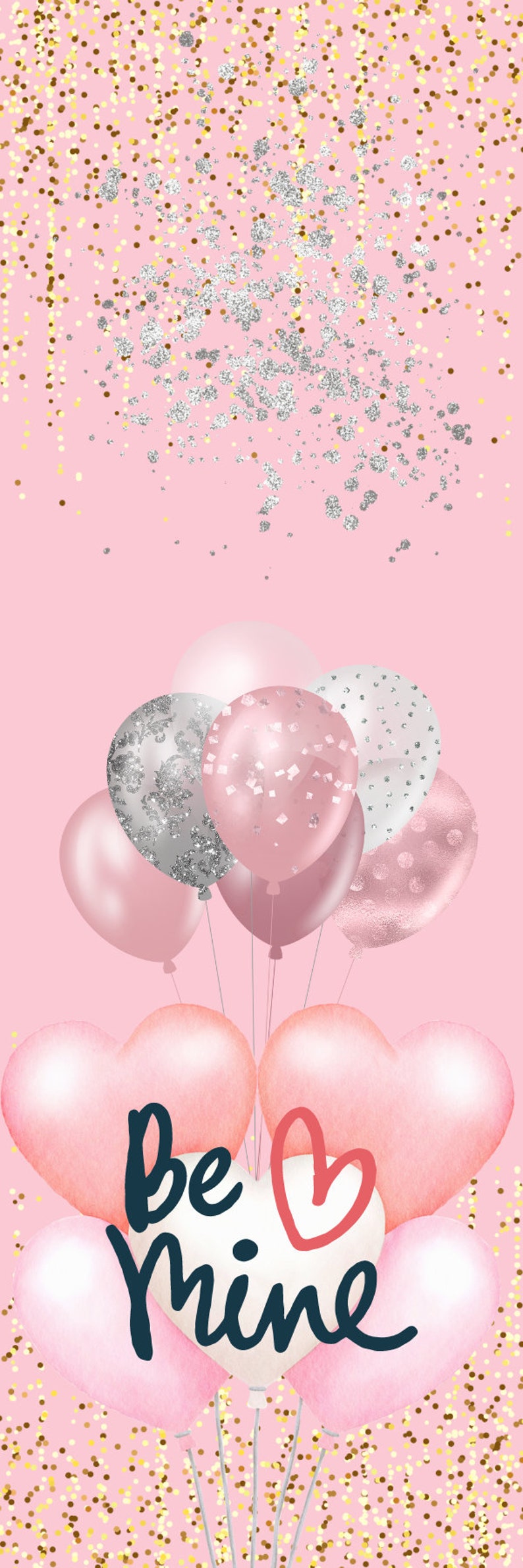 DIGITAL Valentines Bookmarks PRINTABLE Valentines Designs Etsy