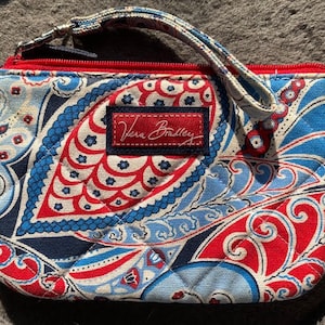 Vera Bradley Seaside Wristlet - 100% proceeds American Bulldog Rescue