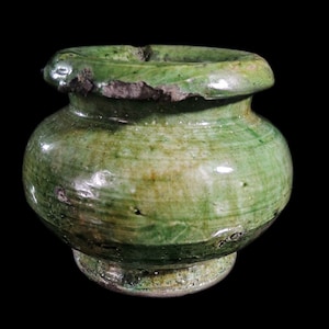 Vintage Handmade Moroccan Ashtray / Green Ashtray / Moroccan Handmade Gift/ Gift for her, him / Moroccan Decor