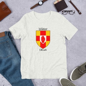 Ulster Crest and Ulad family name Short-Sleeve Unisex T-Shirt