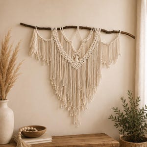 Willow Bloom Macrame Wall Hanging Pattern | Boho Decor Tutorial (PDF Download)