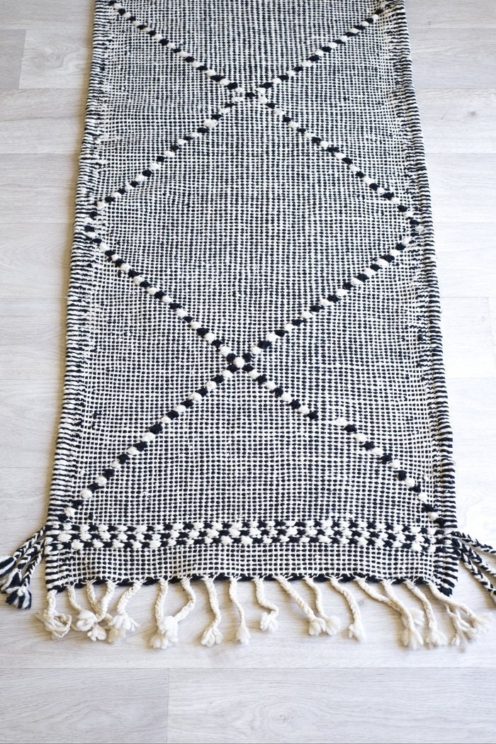 Tapis Berbère Kilim Zanafi 200x64