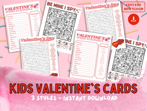 Free Printable Valentine Kids