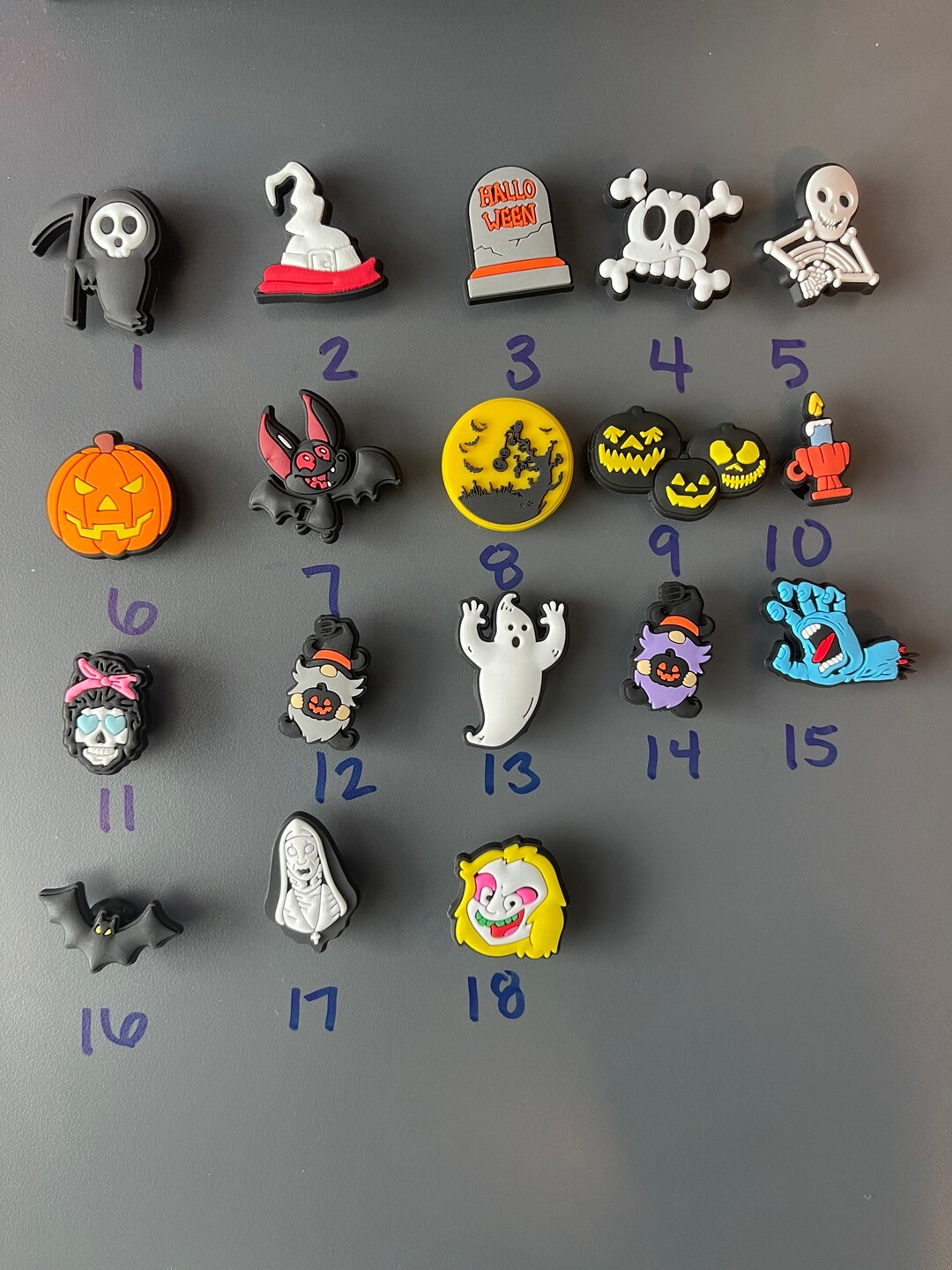 HALLOWEEN JIBBITZ SET 2 Etsy