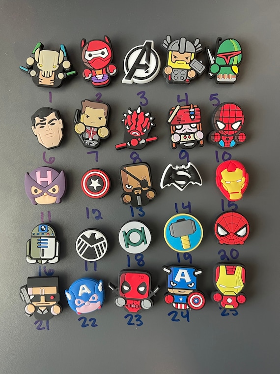 CHARACTER JIBBITZ SET 1 Etsy Australia