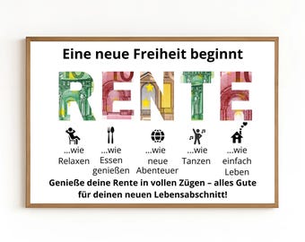 Printable retirement gift | Creative retirement farewell gift | Retirement template | Retirement | PDF