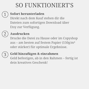 Cash gift for a 60th birthday | Funny gift for a man | DIY birthday gift | Instant PDF download image 6