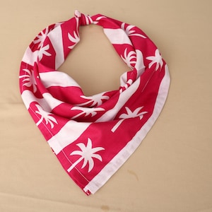 Paisley Bandana aus Bio-Baumwolle: Handbedruckte lebendige Farben
