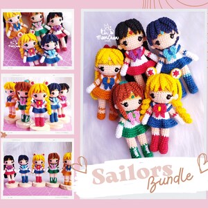 E-book Sailor Moon Amigurumi Doll Crochet Pattern - PDF image 6