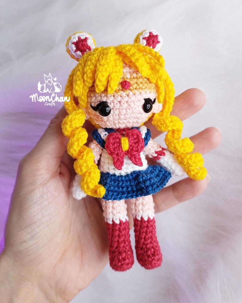 E-book Sailor Moon Amigurumi Doll Crochet Pattern - PDF image 2