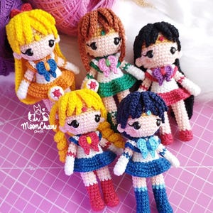 E-book Sailor Moon Amigurumi Doll Crochet Pattern - PDF image 5